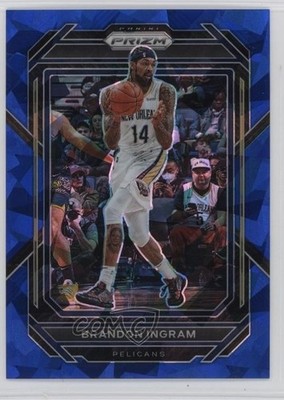 2022-23 Panini Prizm Blue Ice Prizm 55/125 Brandon Ingram #208 0i40