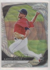 2020 Panini Prizm Tier III Blue Wave Prizm 35/60 Aaron Civale #211 07b0