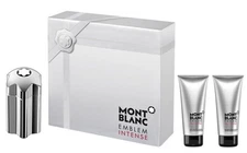 Mont Blanc Emblem Intense For Men 3 Pcs Gift Set