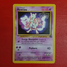Pokemon Mewtwo #3 WOTC Black Star Promo