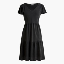 J Crew Tiered knit mini dress