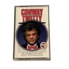 Conway Twitty His Greatest Hits  Finest Performances Cassette Tape