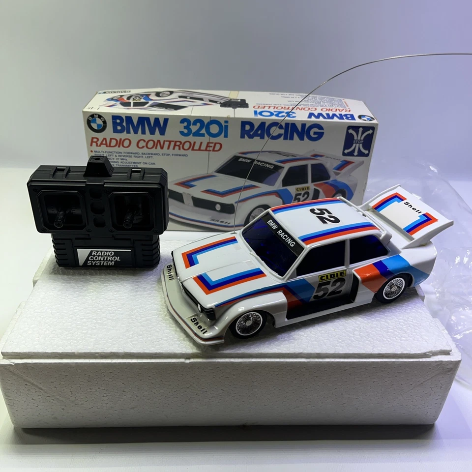 Vtg RADCON BMW Multifunction 1/18 Scale 320I RACING RC Car UNUSED Read - Image 4 of 4