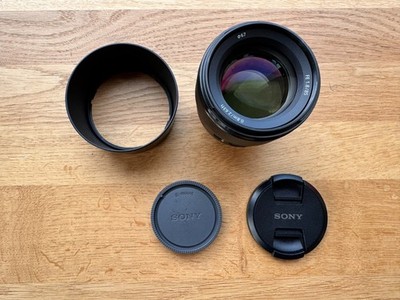 Sony SEL 85 mm F/1.8 FE Objektiv, gebraucht sehr guter Zustand