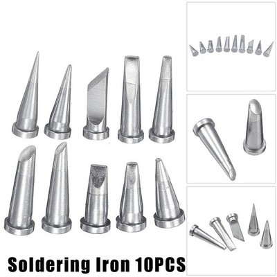 Hochzuverlässiges 10-teiliges Lötkolbenspitzen-Set für Weller WSD81 WD1000 WS