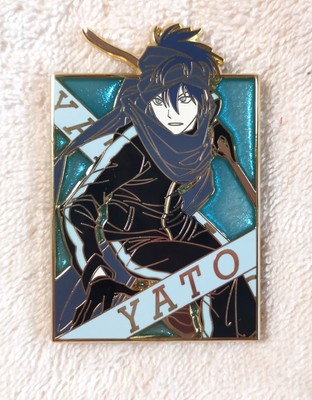 Noragami Yato Stained Glass Enamel Pin - anime Badge   Pins Yukine Hiyori Pins