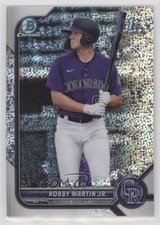2022 Bowman Chrome Prospects Speckle Refractor /299 Robby Martin Jr #BCP-43 wj2
