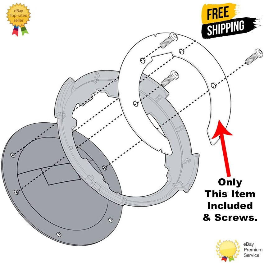 Givi BF11 Tank Bag Tanklock Tank Ring Flange to Fit BMW/DUCATI/KTM