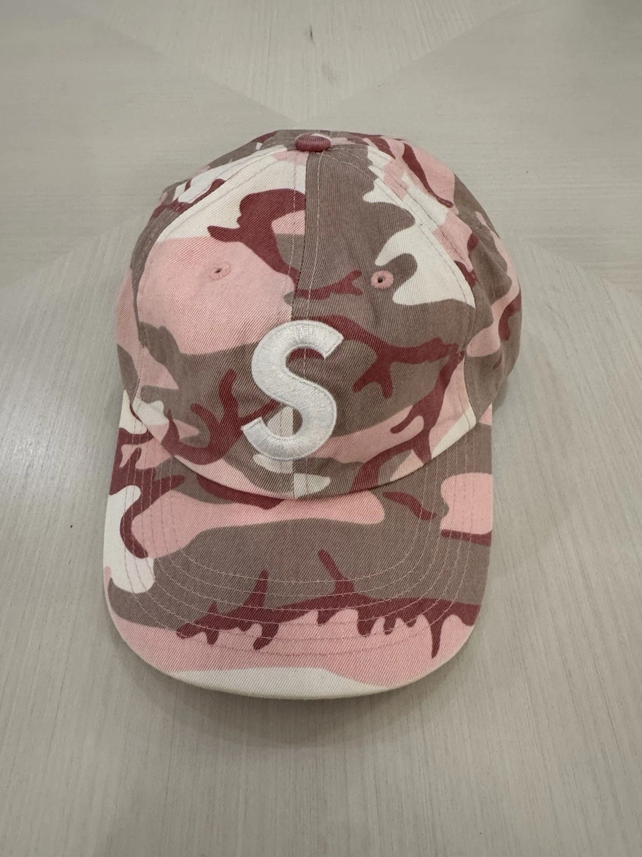Supreme 迷彩粉红色帽子男士| eBay