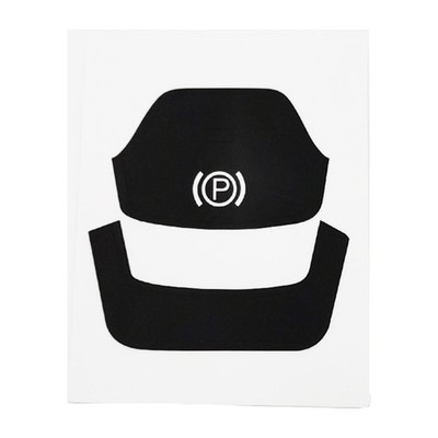 Precisions Cut Electronic Parking Brake Cover Adhesive Sticker Easy Installation