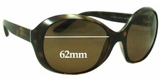SFx Replacement Sunglass Lenses fits Prada SPR04O - 62mm Wide