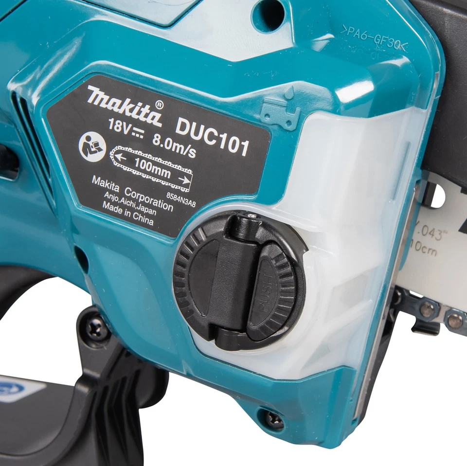 Makita Akku-Kettensäge Astsäge Top-Handle Säge Motorsäge 18V DUC101Z - Bild 3 von 4