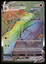 Blaziken VMAX 200/198 Rainbow Rare Chilling Reign Pokemon Holo Near Mint on eBay