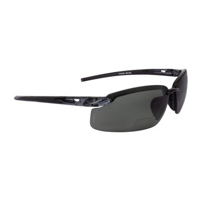 Crossfire Eyewear 2941420 2.0 Diopter ES5 Safety One Size, Smoke 