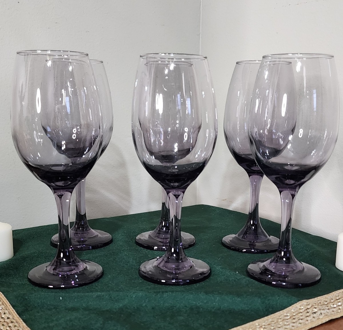 french wine glasses French Wine Glasses Set Of Six main image 0