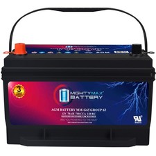 Mighty Max Mm-g65 Group 65 12v 70ah 120rc Replaces Ford F-150 4.6 Liter 97-10