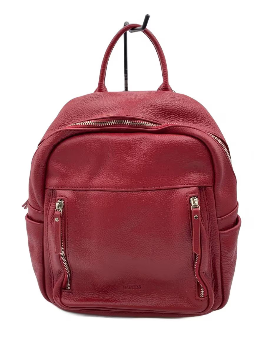 BARCOS Backpack Leather RED - image 1