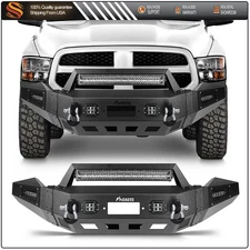 Front Bumper Kits For 2013-2018 Dodge Ram 1500 with Winch Plate & Fog Lights