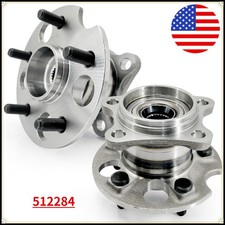 2x Rear Wheel Bearing Hub For 2004-2010 Toyota Highlander 2009-2015 Toyota Venza