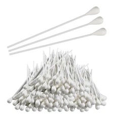 Large Oversized Swabs [Pack of 100] Extra-long 8" Cotton Tipped Applicators w...