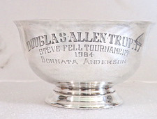 1964 Douglas Allen Trophy Steve Fell Tournament Gorham Sterling Silver Bowl