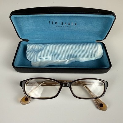 TED BAKER B821 HULA HOOP EYEGLASS/SUNGLASS FRAMES Only With Case And Cloth *READ