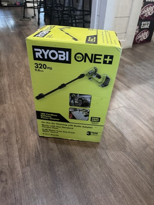 #ad Ryobi EZ CLEAN Power Cleaner RY120350VNM 320 PSI Pressure Washer New in Box $110.00