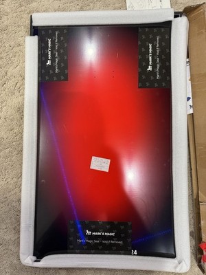 Wall Display Frame with RGB Lights Compatible with LEGO Technic Ferrari SF-24 42