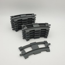 Lego® train Duplo 12 GRIS (DBG) chemin de fer voie ferrée courbe (courte) CERCLE