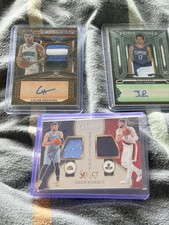 NBA Card Lot - Panini Obsidian RPAs & Select Dual Patch - Low Numbers