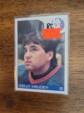 1985-86 Topps Kelly Hrudey Rookie Card #122; New York Islanders . rookie card picture