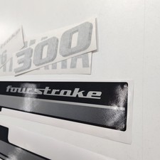 Replacement Decal Set Compatible with Yamaha 300 hp (2008) Outboard Stickers