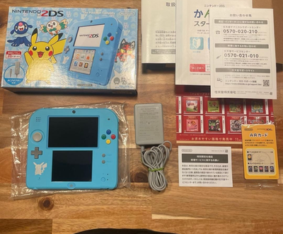 Nintendo 2DS Pokemon Sun Moon - Light Blue for sale online | eBay