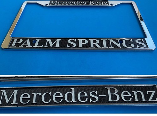 Mercedes-Benz of Palm Springs, California Metal License Plate Frame