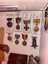 WW1 U.S WW2 U.S Civil War Medals Lot! Can Sell Individually, I Can Ship!