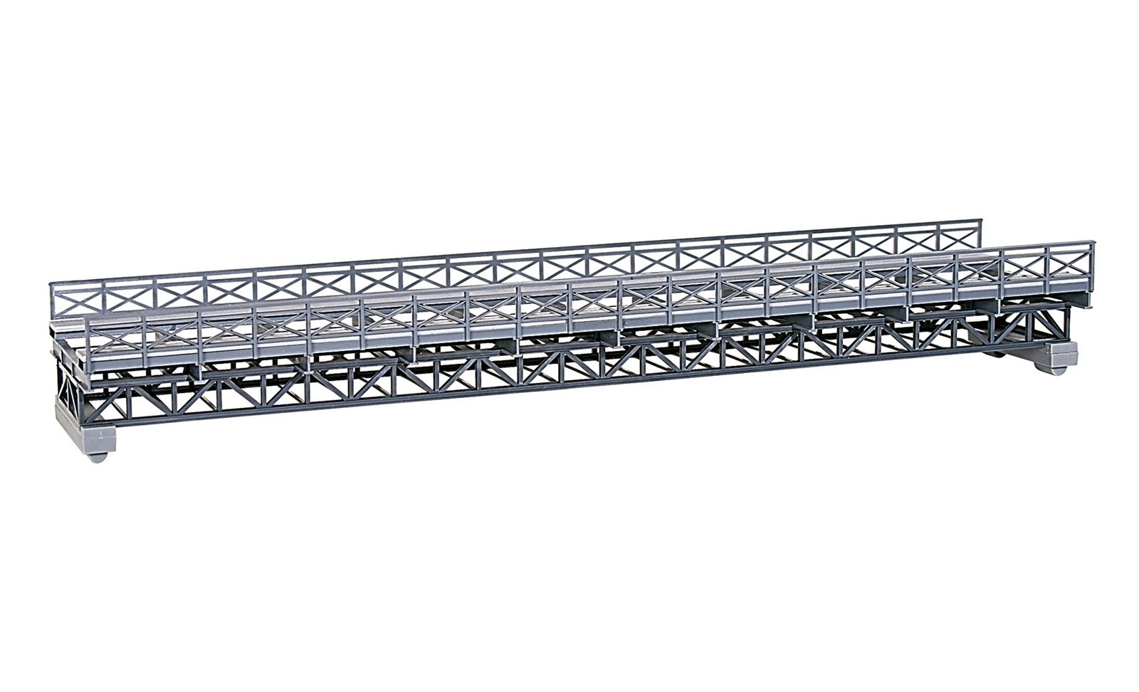 Kibri 39707 - H0 Timber Steel Bridge, Single Track - New