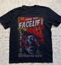 Hot Alice In Chains Facelift T-shirt, Unisex Black Cotton T-shirt, Size S-5XL