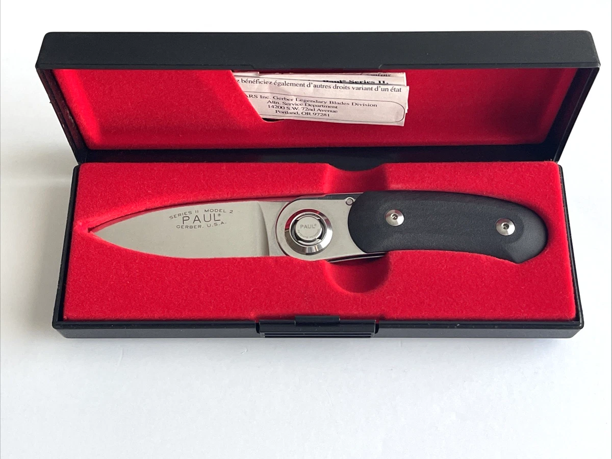 Gerber Drop Point Collectible Modern Factory Manufactured Folding