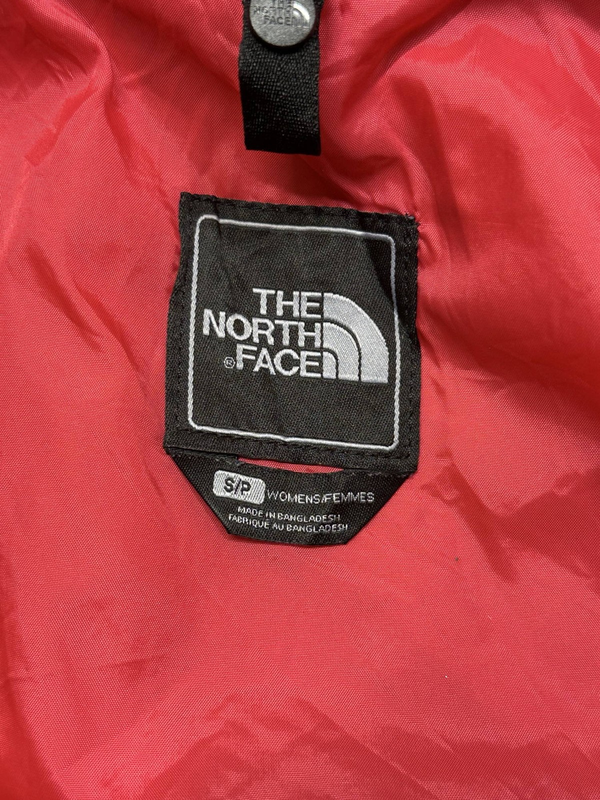 The North Face Ladies Full Zip Raincoat Plum Purple Small image 5
