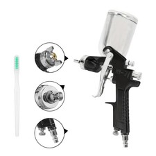 Professional Spray Paint Gun 1.5mm Nozzle 400ml Gravity Cup Air Painting Tool