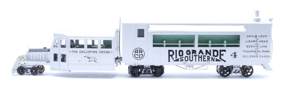 PRECISION 'ON30' GAUGE 424 RIO GRANDE 'GALLOPING GOOSE' #4 LOCOMOTIVE *DCC SOUND - Image 2 of 4