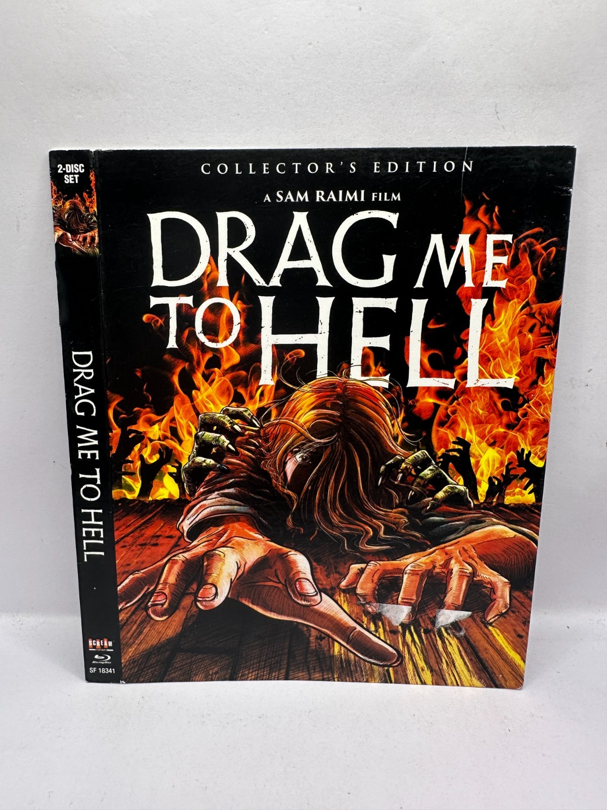 Drag Me to Hell Collector's Edition Blu-ray Slipcover Only (No Discs)