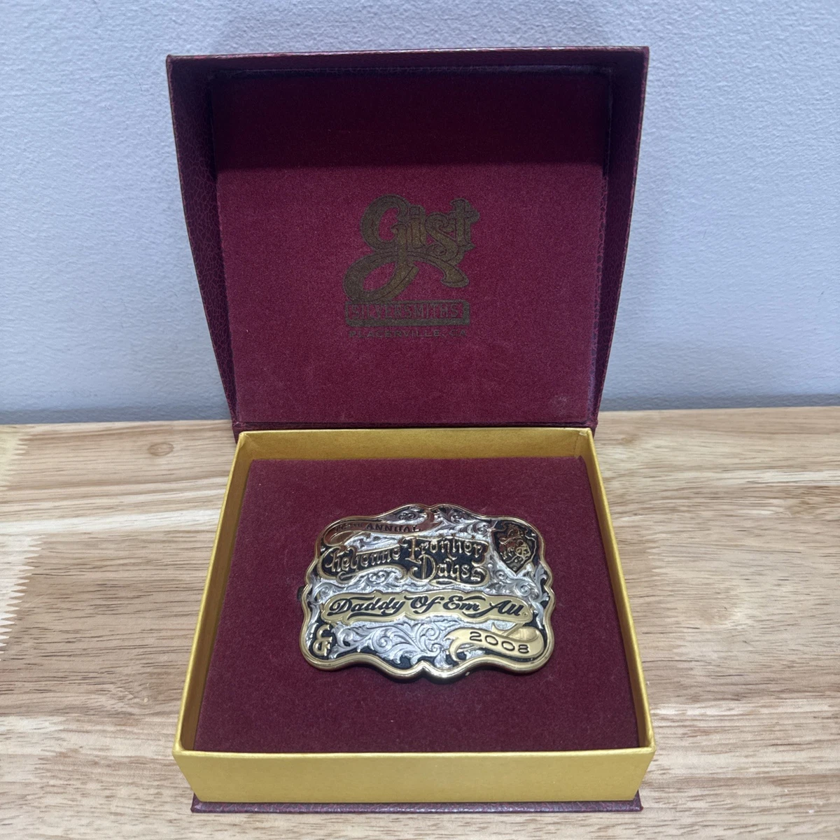 Trophy Belt Buckle Collectible Western Americana Belt 