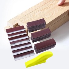 121Pcs Hand Sander Kit DIY Small Sanding Tool for Tight Space Wood Projects
