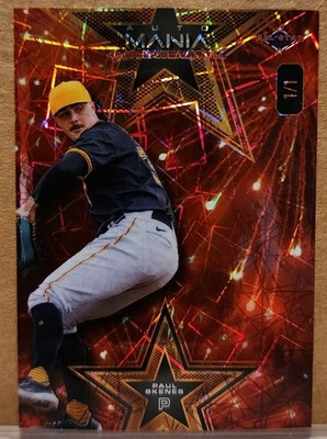 2024 Wild Card AutoMania Star Red Lazers Fireworks AMAS-PS3 Paul Skenes RC 1/1
