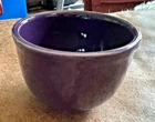 Fiesta Homer Laughlin Chili Gumbo Bowl Mulberry Dark Purple Fiestaware Pottery