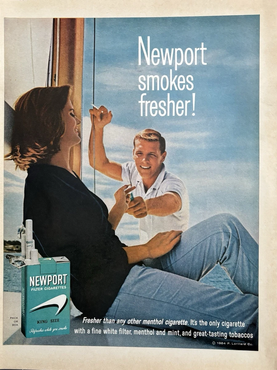 Newport Menthol Old Design Filter Cigarettes Hard Box Australia