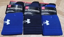 Under Armour UA Performance Over The Calf Socks Lot Of 3 Youth Large 1-4