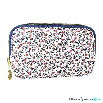 Molly Hatch for CR Gibson Floral Storage Case Bag Pouch