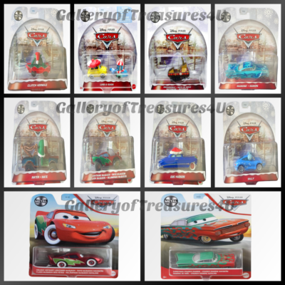 Disney Cars Pixar Holiday Luigi & Guido Snowmobile Ramone Doc